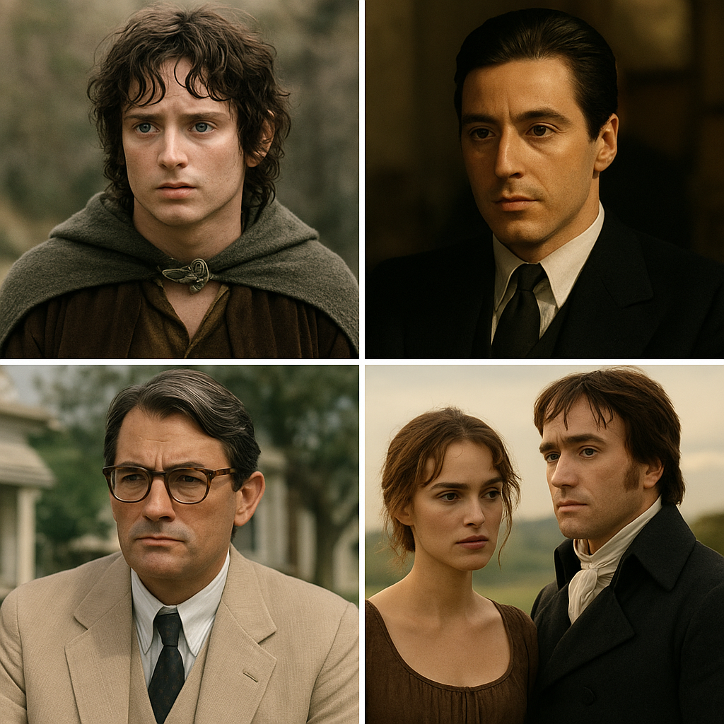 Najlepsze ekranizacje książek – kiedy film dorównał literaturze