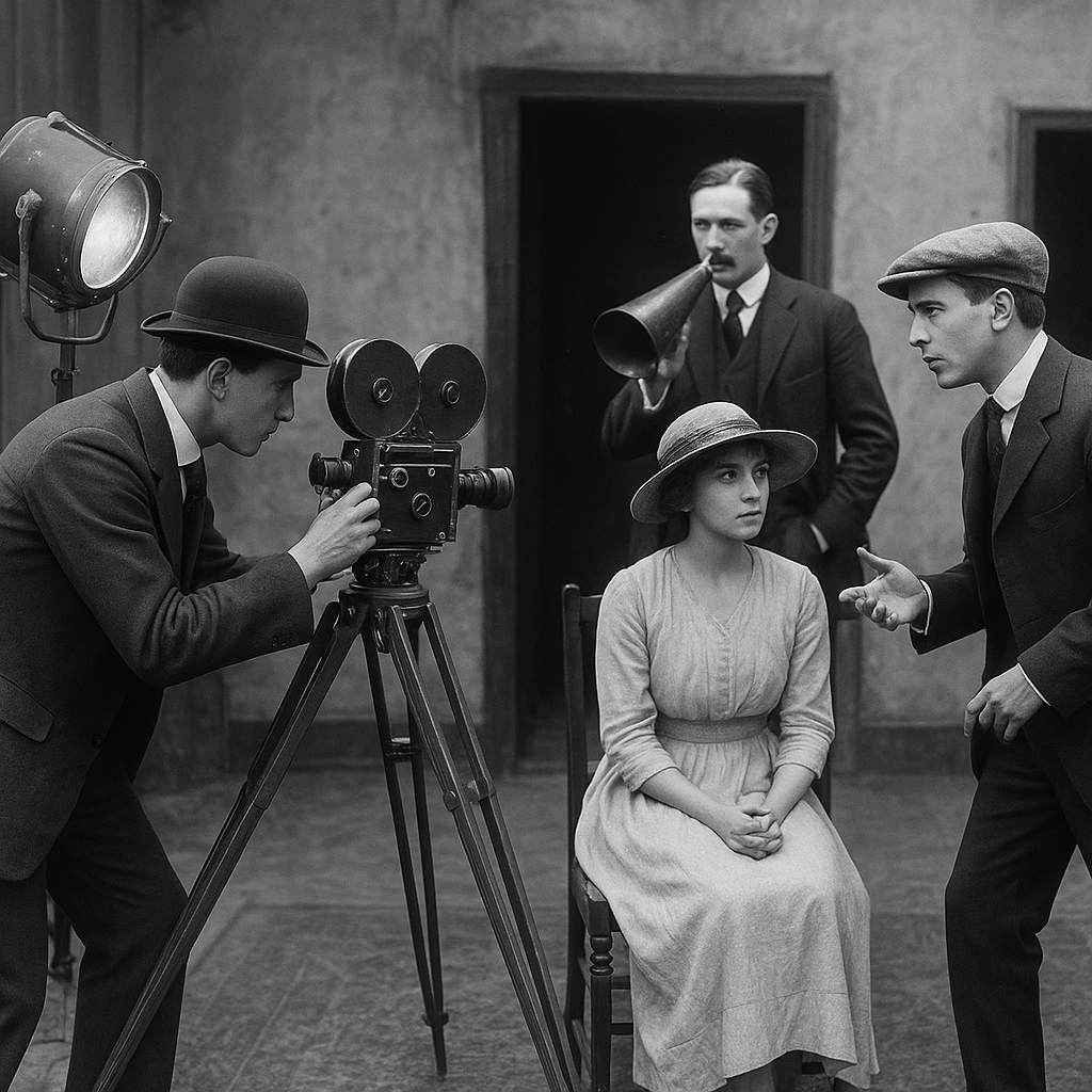 Jak wyglądały początki kina niemej ery