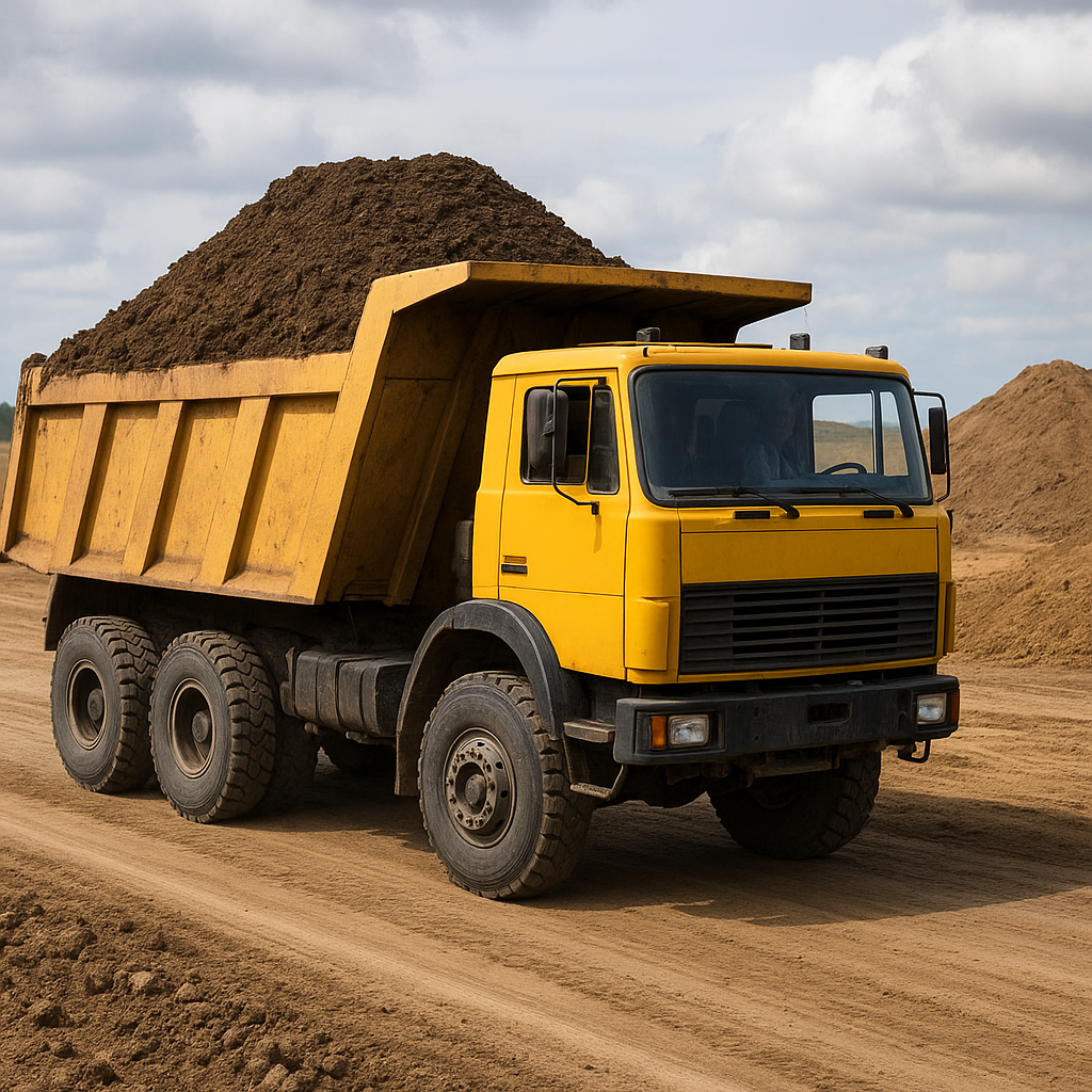 Co przewozi się wywrotkami