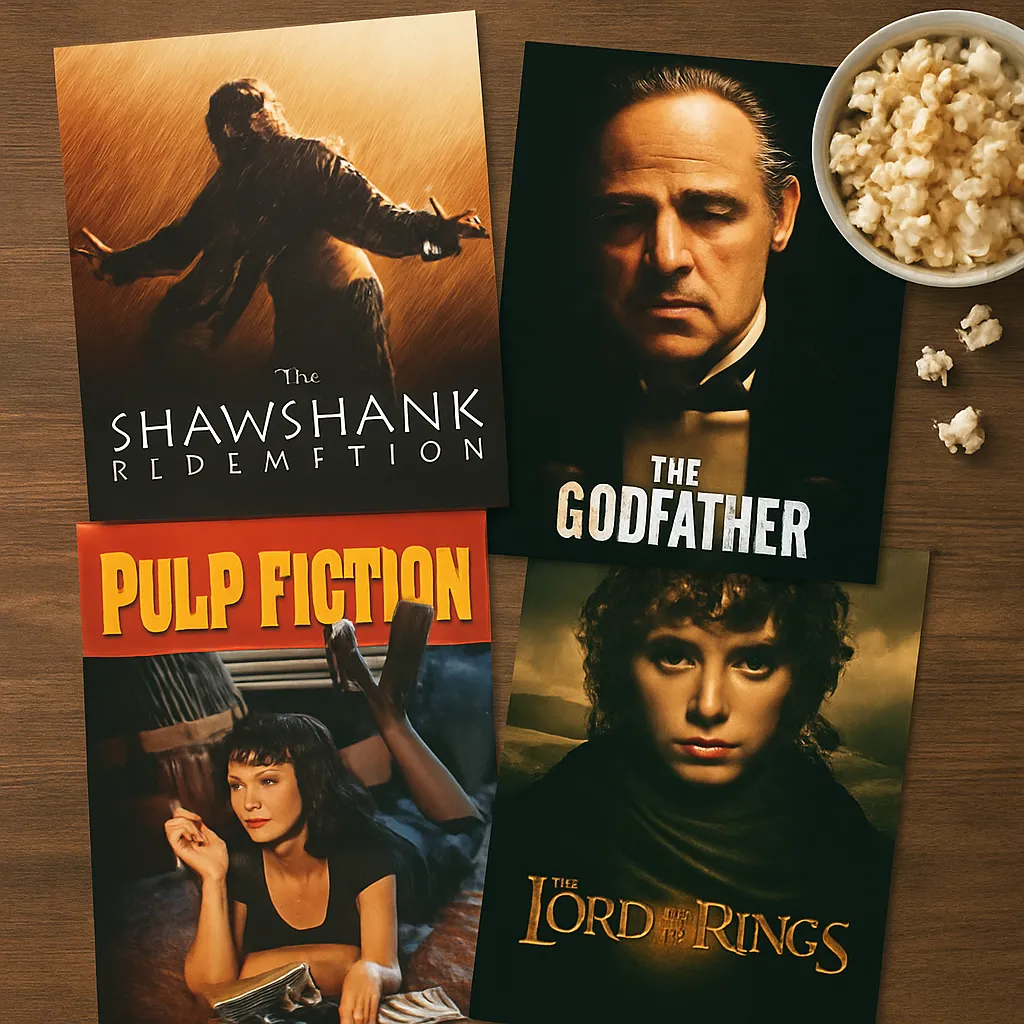 Jakie filmy najczęściej pojawiają się w rankingach „must-see”